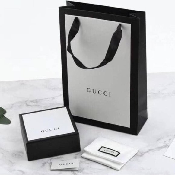 New GUCCI Micro GG NEW Men's Navy bifold - Picture 11 of 11